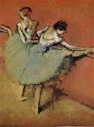 Edgar Degas Actress painting